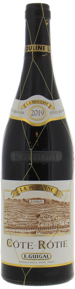 E. Guigal Cote Rotie La Mouline 2019 3x75cl 100/100 JD