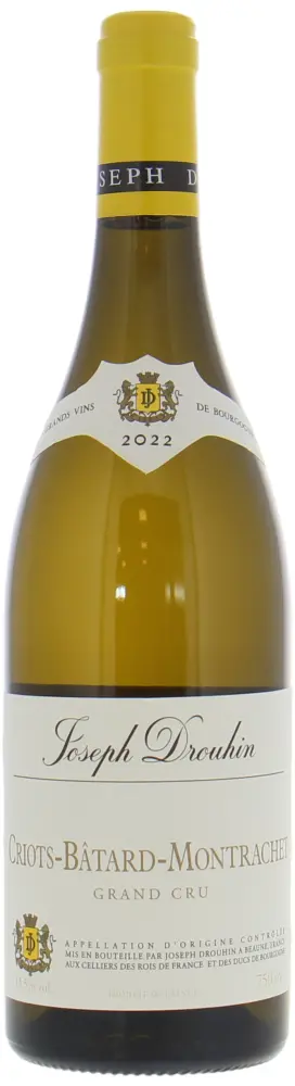 Joseph Drouhin Criots-Batard-Montrachet Grand Cru 2022 6x75cl