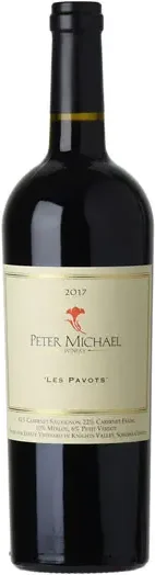 Peter Michael, Les Pavots 2017 3x150cl 97/100 VN