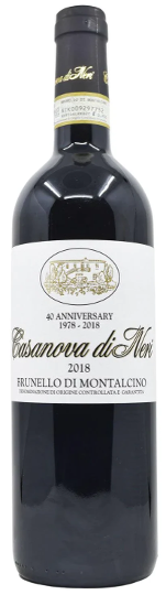 Casanova di Neri Brunello di Montalcino DOCG 2018 24x37.5cl 96+/100 LG